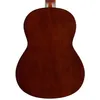 The back of a brown acoustic guitar. Produktbild-Vorschau
