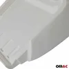 A close-up view of a white foam cushion, likely for a car seat. Náhľad obrázku produktu