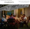 Parasol à LED solaire Sunna avec manivelle 2,5 x 2,5 m - Voir les images du produit 3