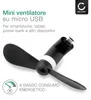 Mini ventilatore da smartphone, ventola usb-c portatile Anteprima dell’immagine prodotto 2
