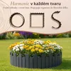 Floranica obruba záhonů dřevěný rolovací plot 40 x 200 cm Náhled obrázku produktu 4