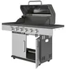 Outsunny Gasgrill 2,49 kW Grillwagen inkl 6 Produktbild-Vorschau 1