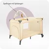MoMi BELOVE PLUS – Babyreisebett mit Matratze, Spielbogen & Produktbild-Vorschau 3