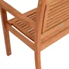 DEGAMO Gartenstuhl Holzstuhl Gartensessel CORUNA, Produktbild-Vorschau 7