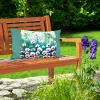 heimtexland ® Outdoorkissen Digitaldruck Blumen Lotus Produktbild-Vorschau 3
