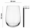 Glasmark KROSNO 1992 Gaja - Lot de 6 verres : verres à Voir les images du produit 10