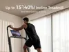 ROBORE X5FD Laufband mit 0–40 % Steigung, 1–12 km/h, 3,0 PS Produktbild-Vorschau 2