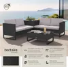 TecTake 404300, Venkovní, Černá Náhled obrázku produktu 3