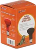 The image shows the retail packaging for a Resun Night Infrared Spot Lamp. The box is orange and features images of the product, a lizard, and descriptive text. Podgląd zdjęcia produktu