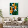 Poster - Poster ohne Rahmen - Himmlisch Vogel Blume - Produktbild-Vorschau 5