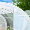 Outsunny Serre de jardin tunnel 4 x 3 x 2 m 12 m² avec 2 Voir les images du produit 9
