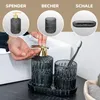 Zestaw akcesoriów łazienkowych eluno BURANO, 3-częściowy, z Podgląd zdjęcia produktu 5