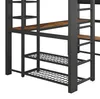 Hoogslaper 140x200 cm van metaal met bureau, Productafbeelding-voorbeeld 16