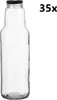 SAFTFLASCHE 750 ml KLARER SAFT 35 Stück INKLUSIVE SCHWARZEN Produktbild-Vorschau 1