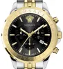 Versace VEV602223 Signature Chronograph czarny złoty Podgląd zdjęcia produktu 8