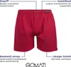 Gomati Herren Jersey Boxershorts (4 Stück) Stretch Produktbild-Vorschau 3