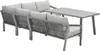Garden Impressions Monti Lounge- Diningset - 5-teilig - Produktbild-Vorschau 2