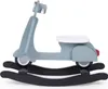 CHILDHOME Schaukelroller Scooter Beige und Schwarz CWRSCR Produktbild-Vorschau 2
