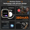 Collage of smartwatch features and lifestyle images. Produktbild-Vorschau