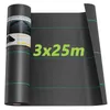 Iropro 75m² Non-tissé anti-mauvaises herbes Non-tissé de Voir les images du produit 1