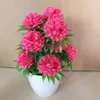 1Pc künstliche Chrysantheme Bonsai Topfpflanze Home Produktbild-Vorschau 3