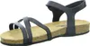 Longo Komfort Sandalen Damen 333131353436 Schwarz 42 EU Produktbild-Vorschau 2