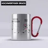 Trendation - Beste Ehefrau Edelstahl Tasse Karabiner Produktbild-Vorschau 2