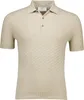 Born with Appetite Polo beige einfarbig normale Passform Produktbild-Vorschau 1