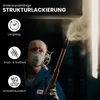 A person in protective gear spraying a textured coating. Produktbild-Vorschau
