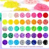Kinder Loom Bänder Set mit 40 Farben Gummis & Produktbild-Vorschau 2