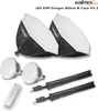 Walimex pro LED 60W Octagon Ø65cm Bi color Kit 2 Voir les images du produit 14