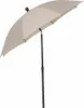 SIENA GARDEN City Mittelstockschirm anthrazit/natur Ø 180cm Produktbild-Vorschau 4