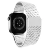 Strap-it Apple Watch Metall Mesh Armband (Silber) - Große: Produktbild-Vorschau 2