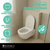 SHELVACI UNIQUE DESIGNS® - Premium Hänge-WC Toilette Produktbild-Vorschau 2
