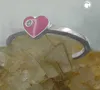 Ring Kinderring mit Herz rosa Silber 925 Ringgröße 48 Produktbild-Vorschau 4