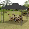 Jopassy Ersatzdach Pavillon 3x3m Anthrazit, Toit de Voir les images du produit 7