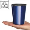 com-four® 6x hochwertiger Edelstahl-Trinkbecher in Blau je Produktbild-Vorschau 5