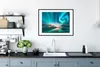 MuchoWow® MuchoWow® Gerahmtes Poster Nordlichter - Schnee - Produktbild-Vorschau 4