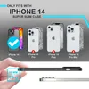 Hülle für iPhone 14 - Carbon Look Case Halb-Transparent Produktbild-Vorschau 4