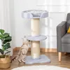 PawHut kattenboom, speelboom met krabpaal en platform, Productafbeelding-voorbeeld 2