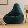 icon Sitzsack Bean Bag Dalton, Blaugrün, Cord, Groß, Produktbild-Vorschau 3
