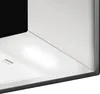 A close-up view of the underside of a kitchen range hood, showing the lighting and filter area. Produktbild-Vorschau