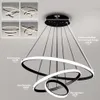 3 Ringen Moderne LED Hängelampe Esstisch,54W LED Produktbild-Vorschau 5