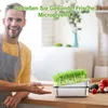 Sprossenglas & Keimschale Set,Edelstahl Keimgerät für Produktbild-Vorschau 3