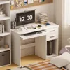Bureau Mondeer avec 2 tiroirs et tablette coulissante pour Voir les images du produit 2