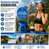 Sada 2 ks prenosných, dobíjateľných kempingových sprch s Náhľad obrázku produktu 4