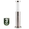 Lampa Ogrodowa Zewnętrzna E27 INOX SŁUPEK 45cm z Czujnikiem Podgląd zdjęcia produktu 7