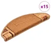 vidaXL Samolepiace rohože na schody 15 ks. Béžové 65x21x4 Náhľad obrázku produktu 8