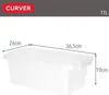 Úložný box 36,5 x 26 x 19 cm KIS Bi Box S, bílý Náhled obrázku produktu 3