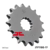 JTSPROCKETS Kettenritzel JTF1180.17 vorne Kohlenstoffstahl Produktbild-Vorschau 2